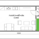 Tư vấn cải tạo để ngôi nhà 43m² có 3 phòng ngủ 1